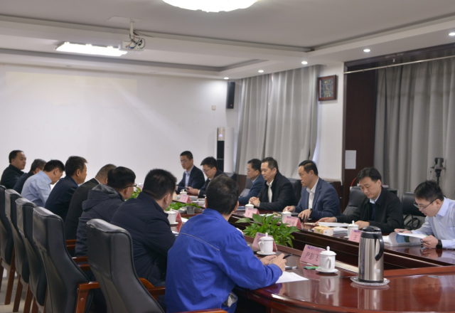 集团公司领导乐江华到德信手机官方网站公司调研指导工作