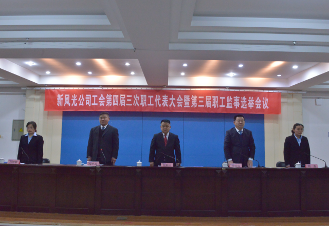 党建带工建，开年谱新篇 德信手机官方网站公司工会第四届三次职工代表大会召开