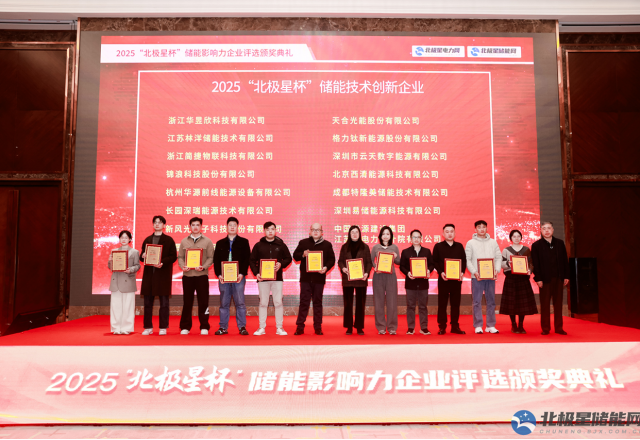 实力彰显荣耀 | 德信手机官方网站荣膺2025“北极星杯” 储能技术创新企业