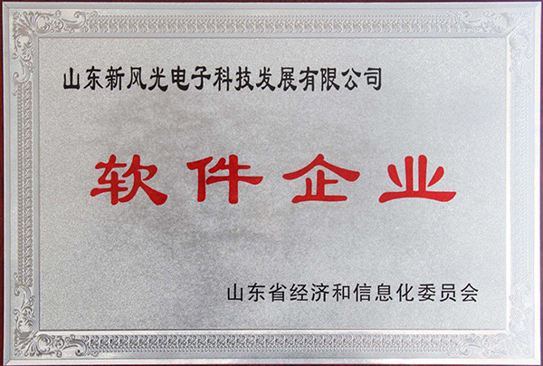 德信手机官方网站电子公司顺利通过2013年山东省软件企业认证